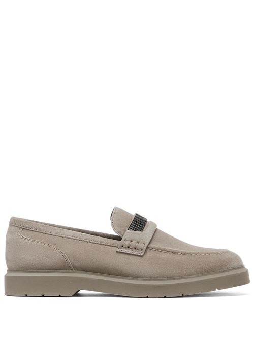 Leather moccasin BRUNELLO CUCINELLI | MZSFG2370C5859